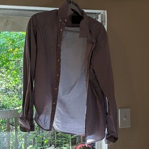 Vintage Look Men's Dress Shirt